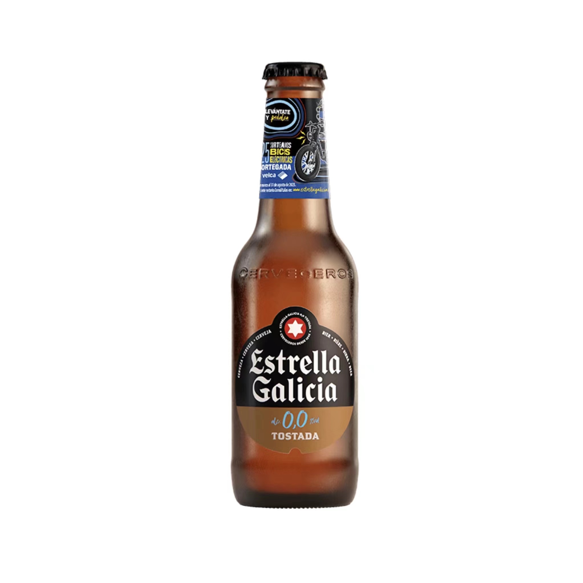 ESTRELLA GALICIA ALC.0,0%VOL TOSTADA